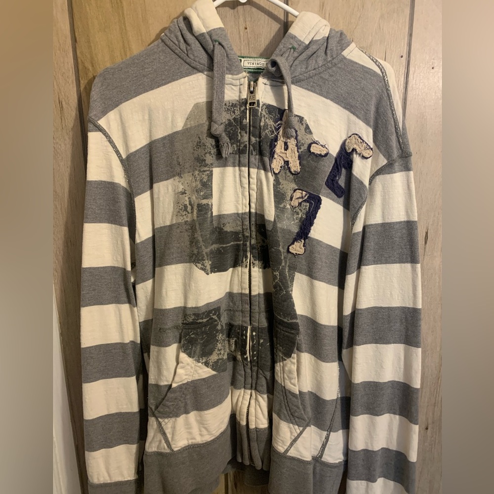 Vintage American Eagle Zip Up Hoodie